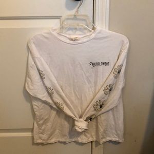 White Wildflower LongSleeve